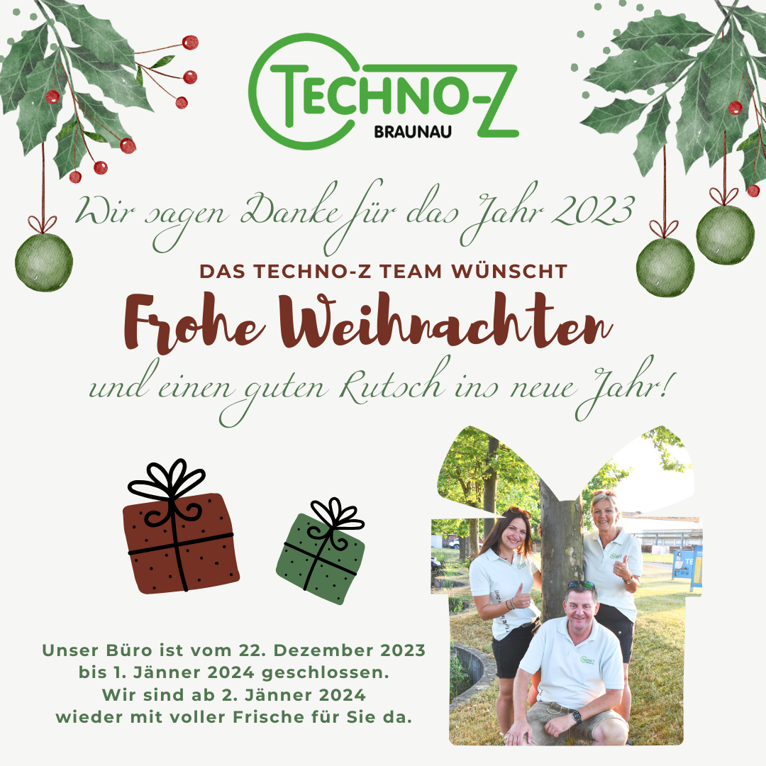 Techno-Z Weihnachtswünsche